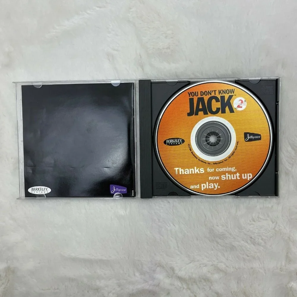 You Don't Know Jack Volumes 2 & 3 PC CD Vintage Trivia Games